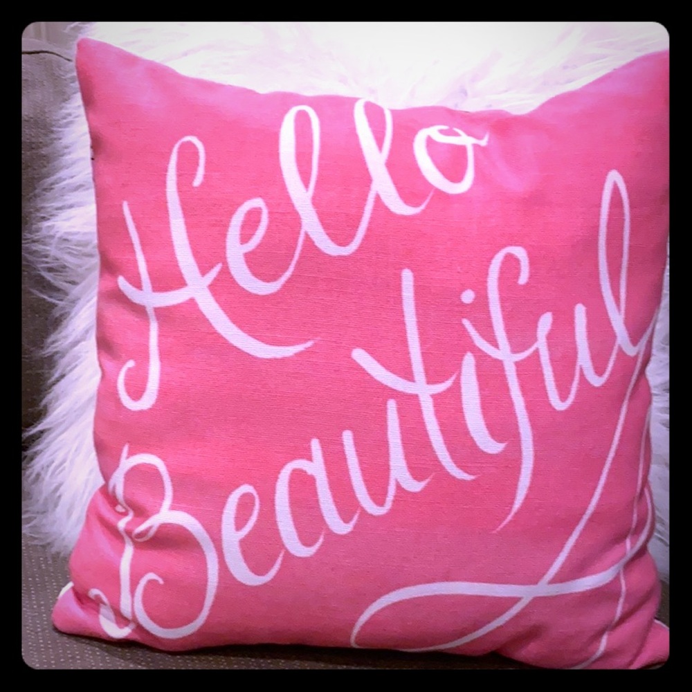Throw Pillow • Hot Pink